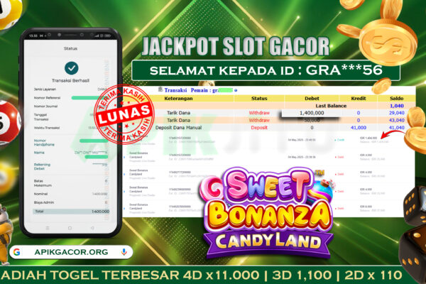 LIVE SWEET BONANZA CANDYLAND – APIKJITU 5 MEI 2025